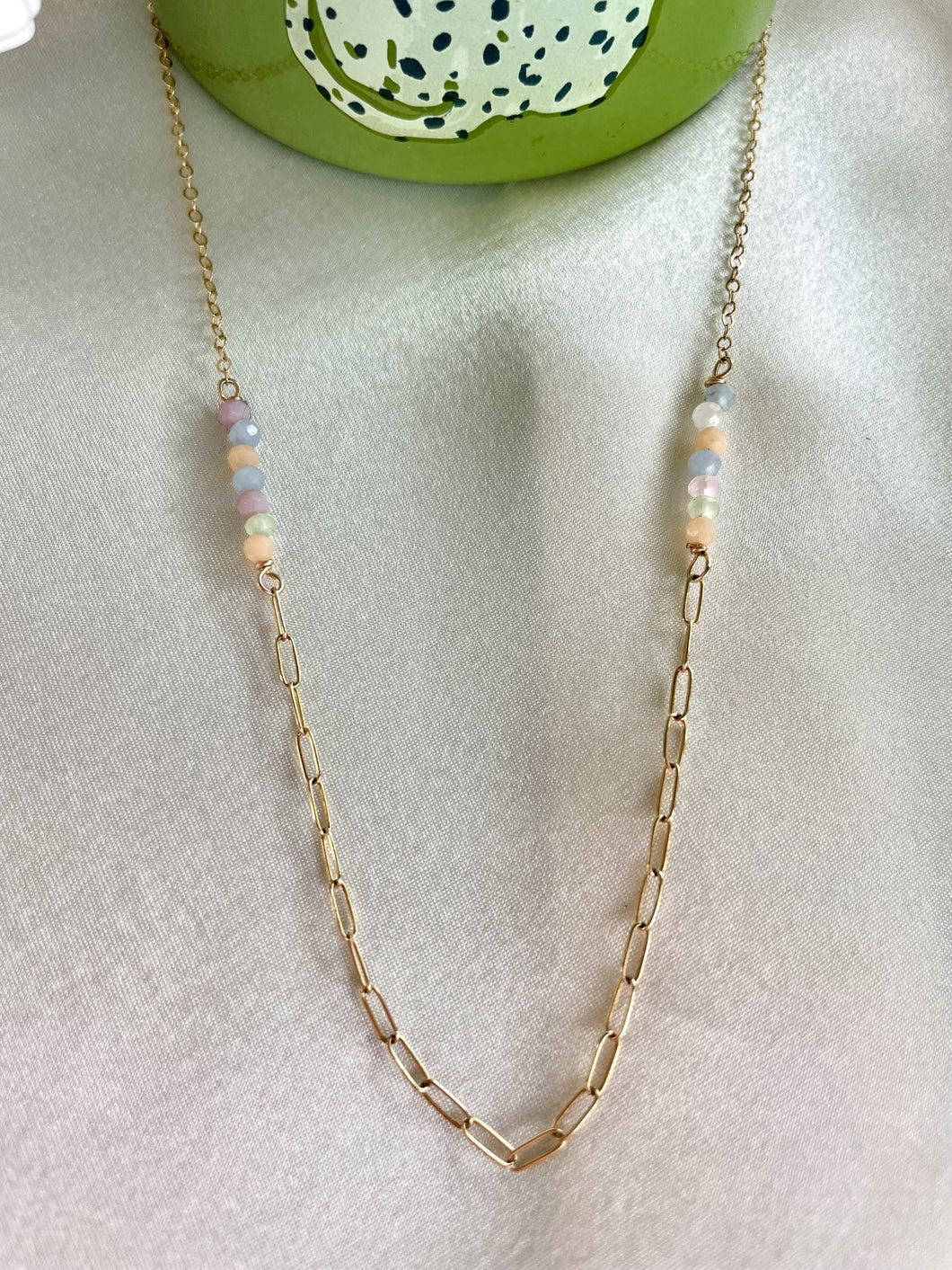 Jolie Necklace: Fruity Pebbles